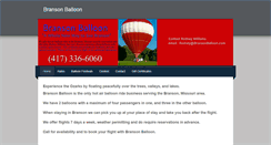 Desktop Screenshot of bransonballoon.com